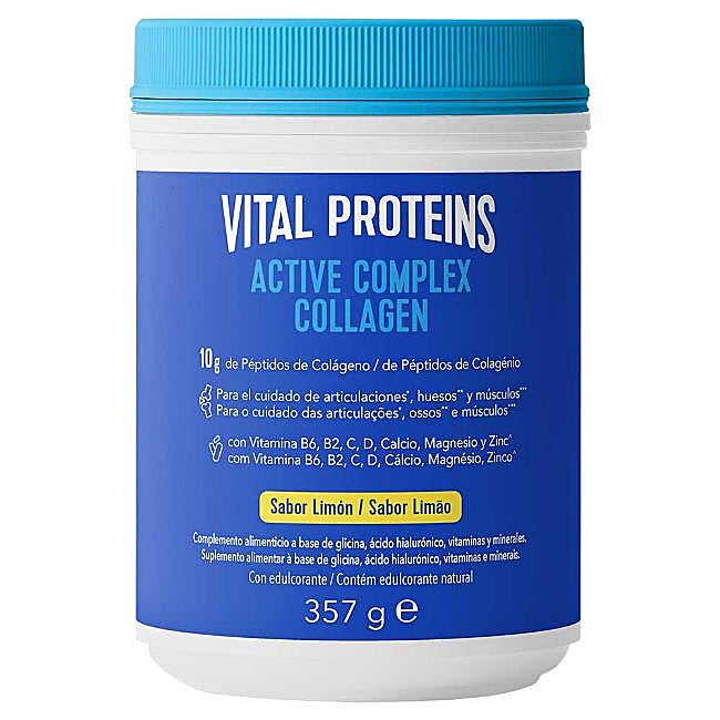 Colágeno complejo activo de proteínas vitales.